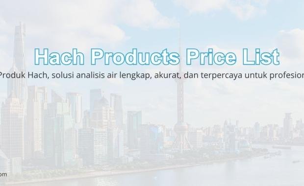Hach Products Price List